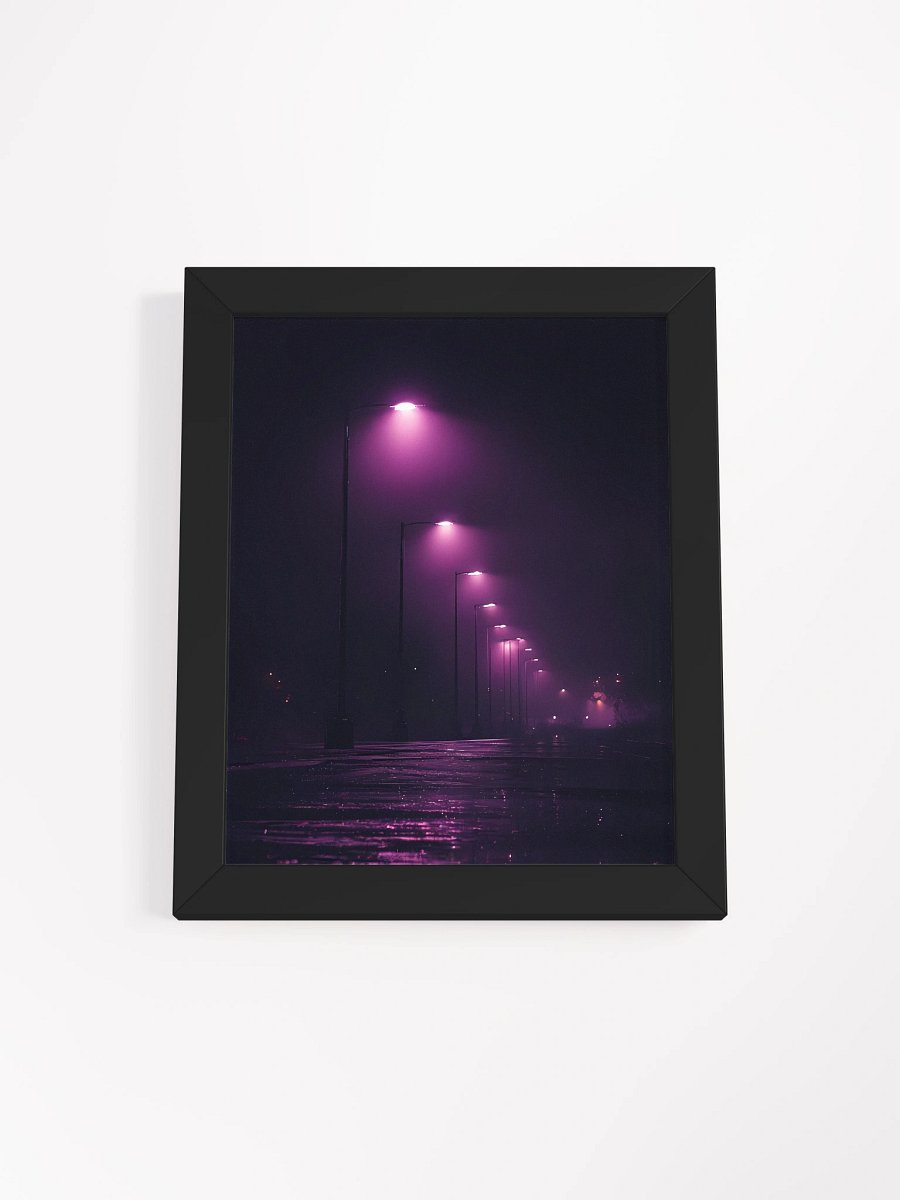 Purple Haze Pathway Framed Poster product image (2)