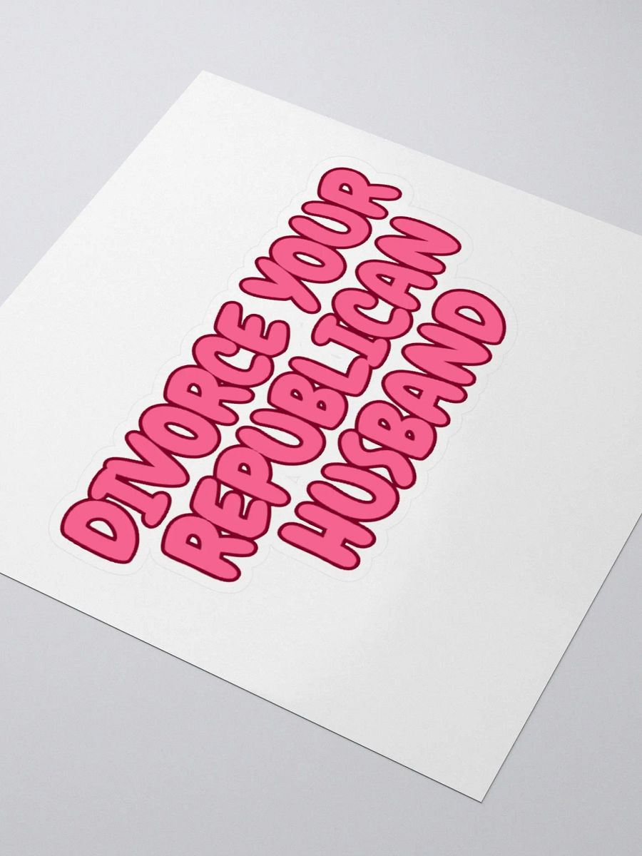 Divorce Your Republican Husband Sticker product image (3)