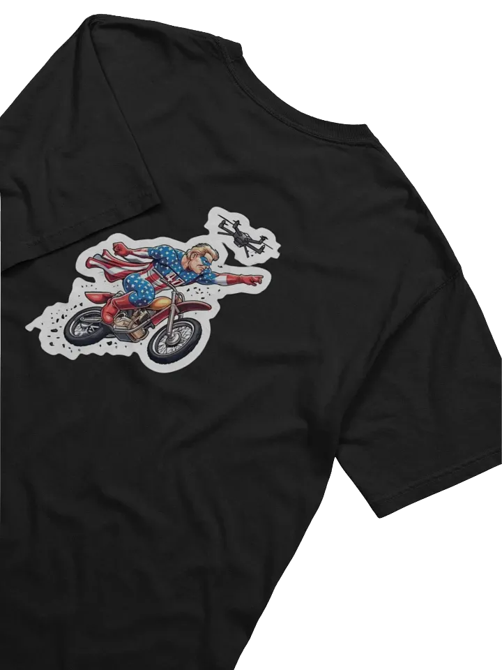 Patriotic Hero Motorcycle Tee product image (1)