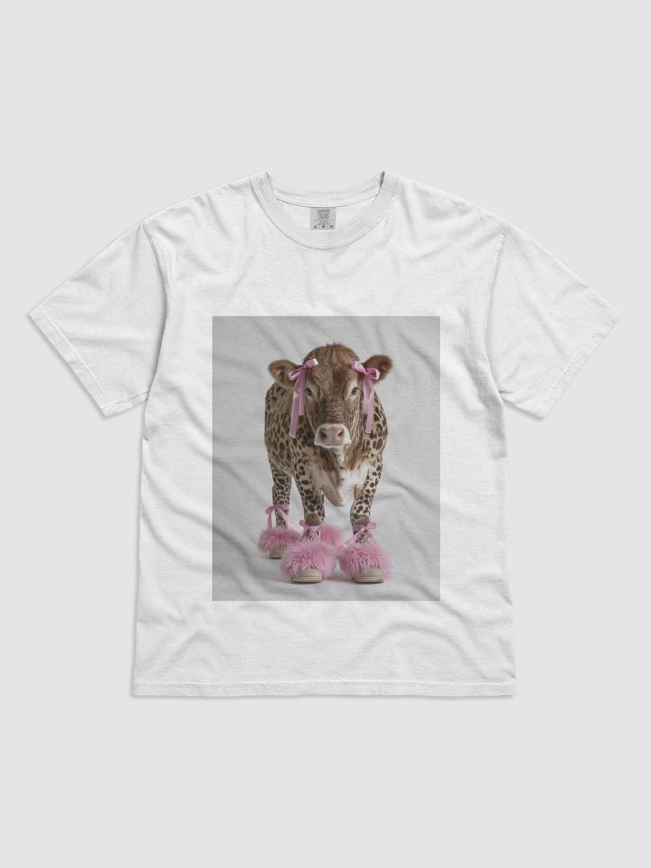 Glam Cow - Garment-Dyed Heavyweight T-Shirt product image (111)