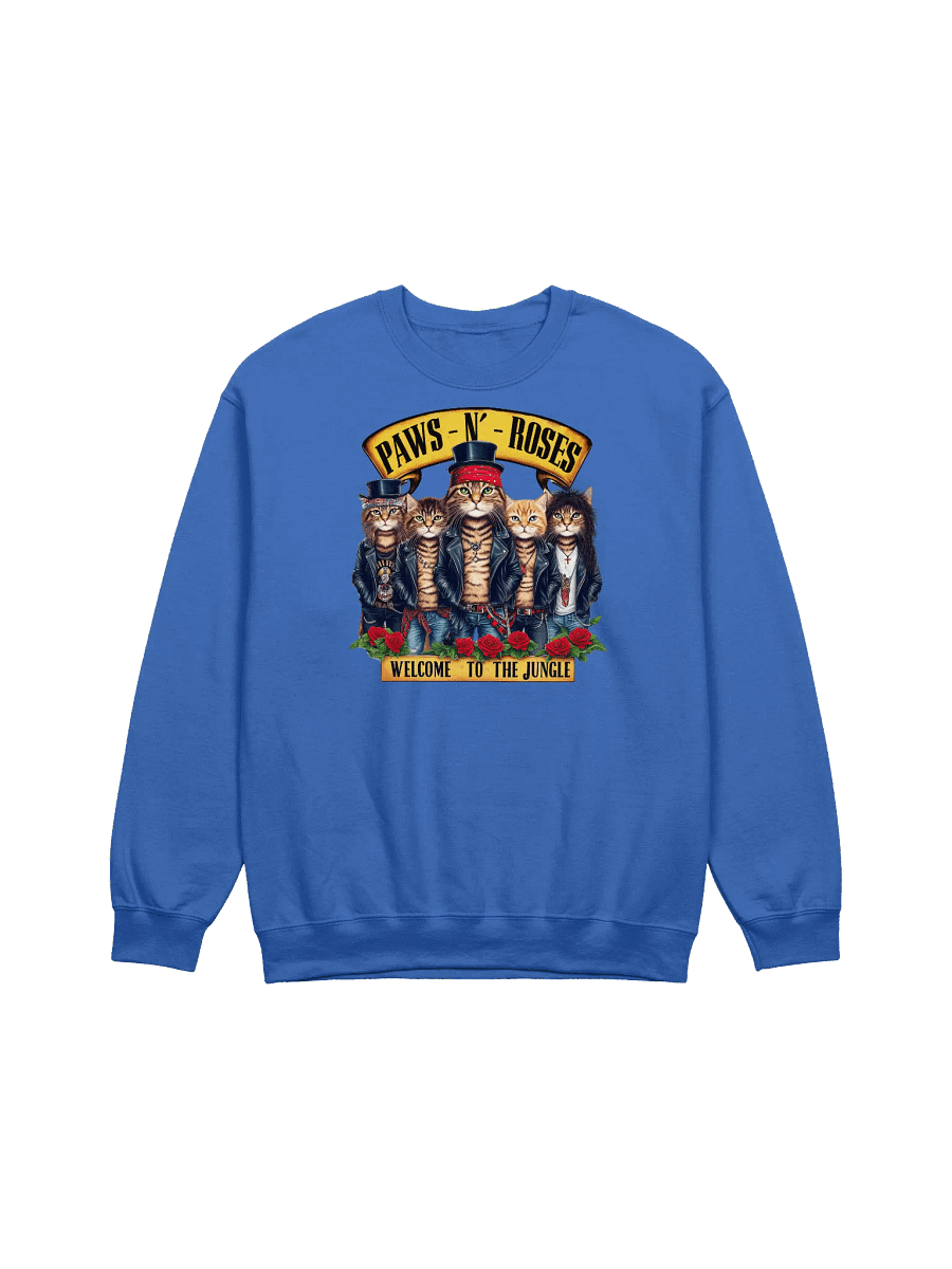 PAWS N' ROSES SWEATSHIRT product image (1)