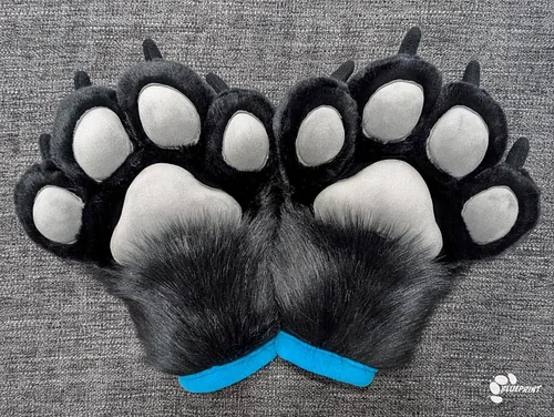 Plush Hand Paws for T. Fox
