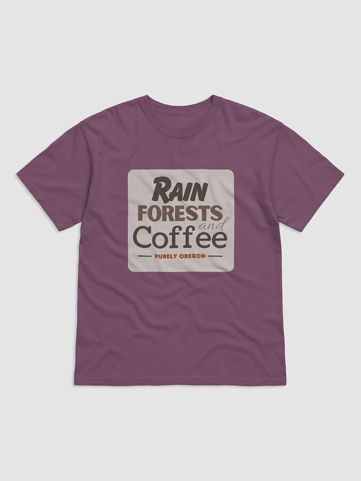 Oregon Coffee: Purely Oregon Garment Dyed Heavy Weight Tee product image (1)