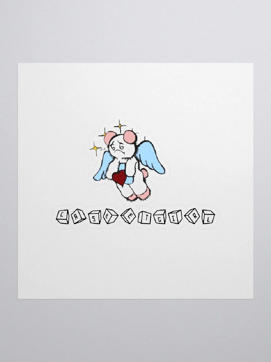 angel baby CA$KETGIRL sticker product image (1)