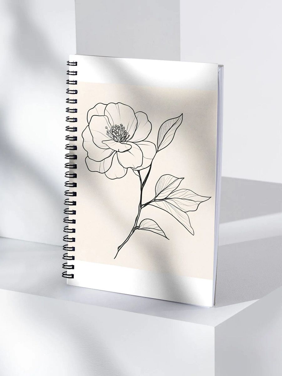 Camellia Spiral Notebook product image (4)