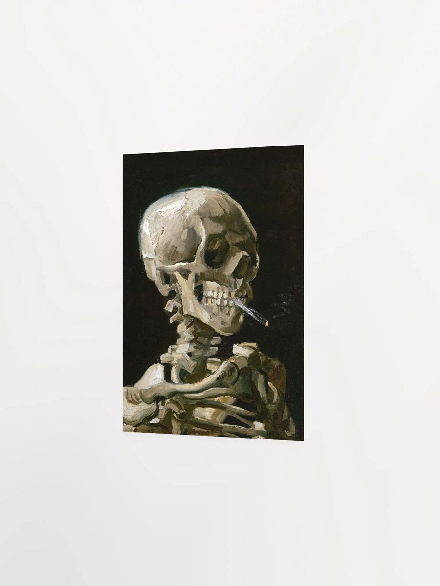 Vincent van Gogh's Head of a skeleton with a burning cigarette (1886) product image (2)