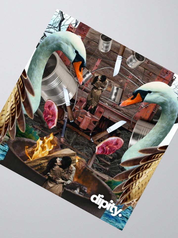 Sticker: If we had to rewrite the story, then let’s start from collapse. Either we breach our bedrock, or dissolve the household product image (2)