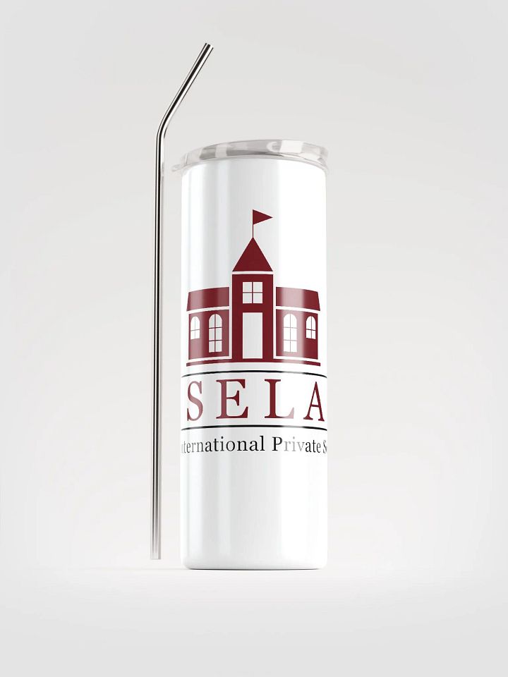 SELA Stainless Steel Tumbler (white) product image (1)