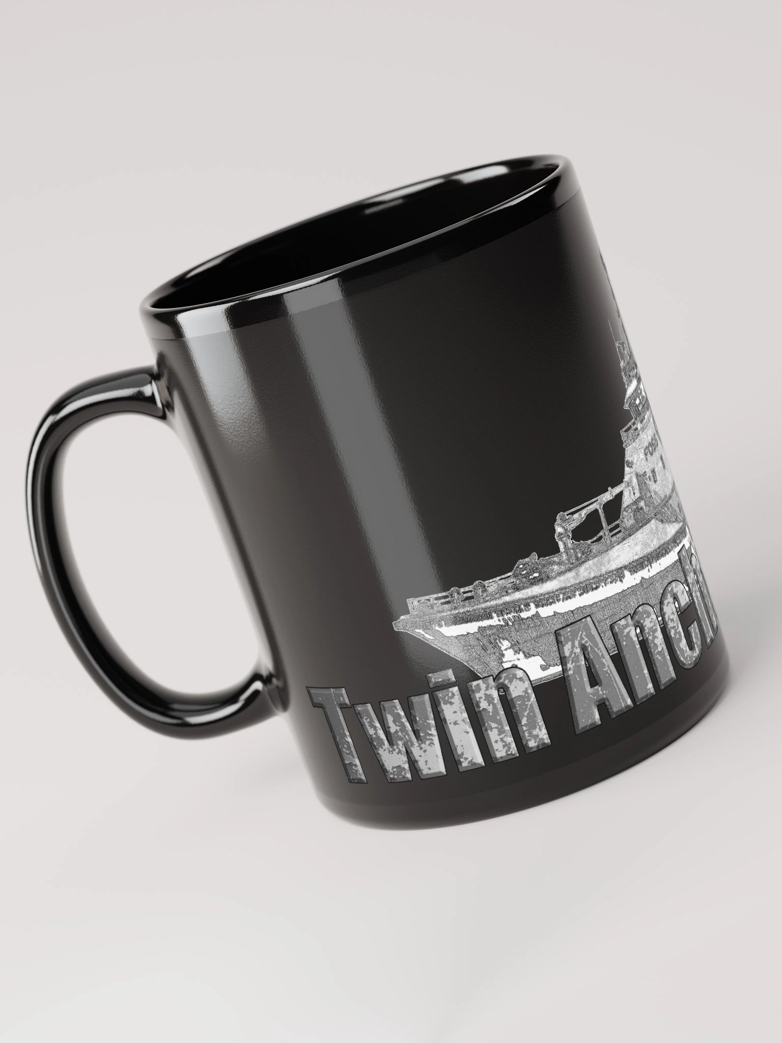 FOSS Tugboat Sketch & Twin Anchor Mug 11oz & 15oz product image (3)