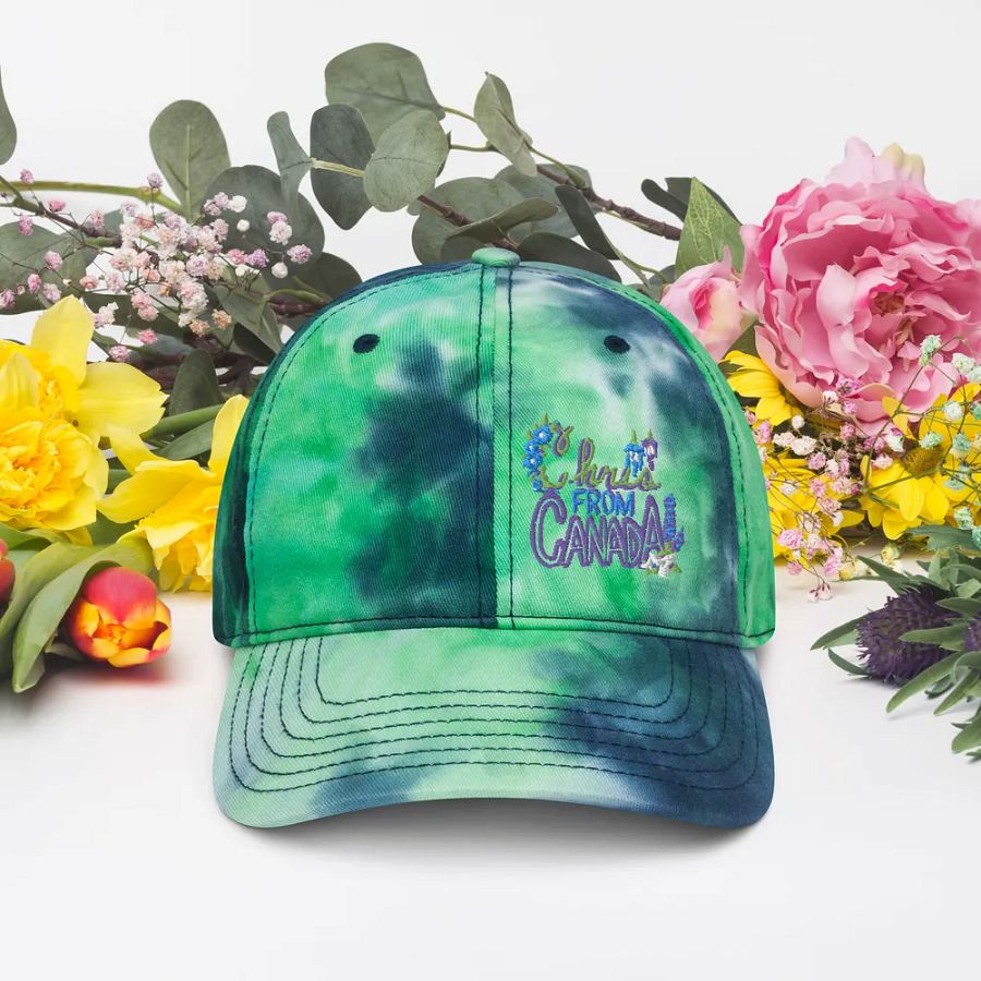 Groovy Tie-Dye Sportsman Hat product image (4)