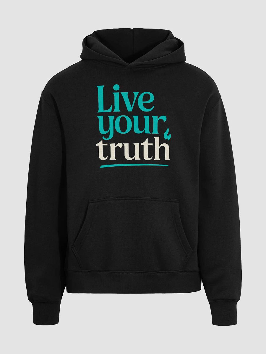 Unlock Your Power with Daniel Radcliffe’s Inspiring Quote Hoodie:  Live Your Truth  — Wear It, Believe It, Become It product image (3)