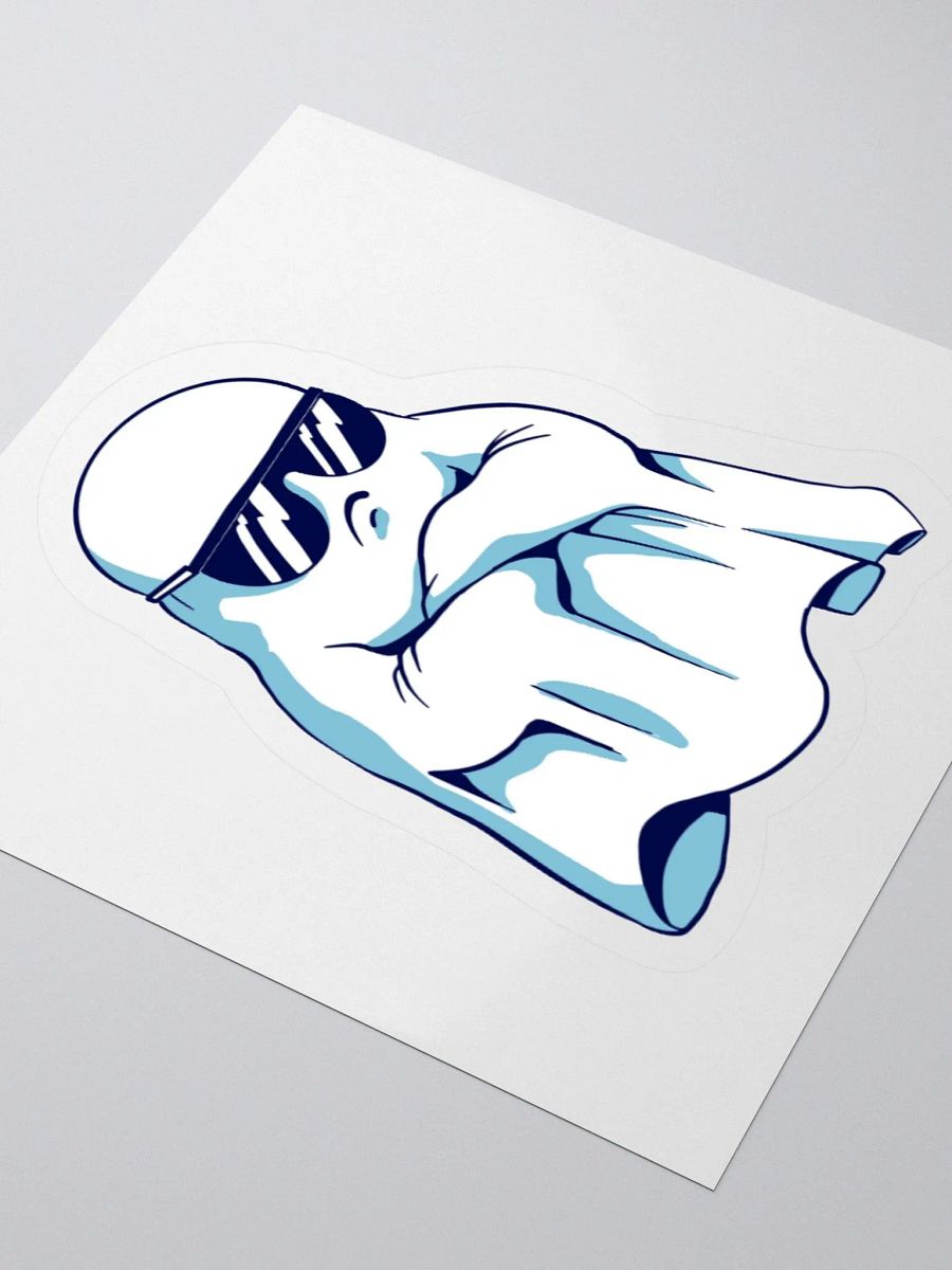 Very Angry Ghost Halloween Funny Sticker product image (3)