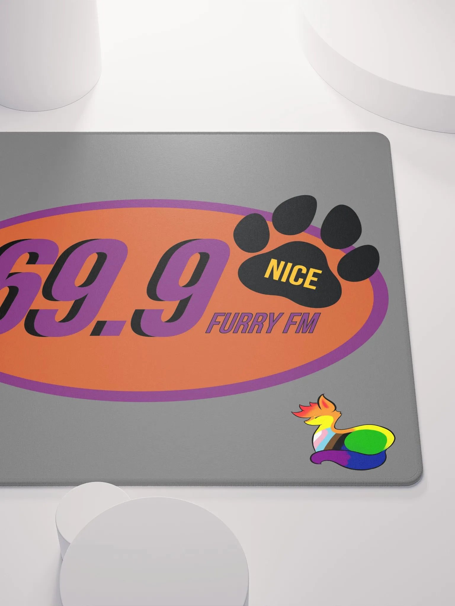 "69.9 Furry FM" Mousepad product image (5)