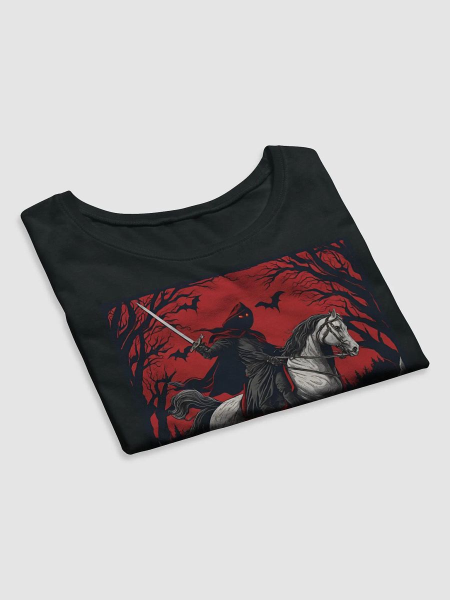 The Headless Horseman Gothic Women's Crop Tee product image (21)
