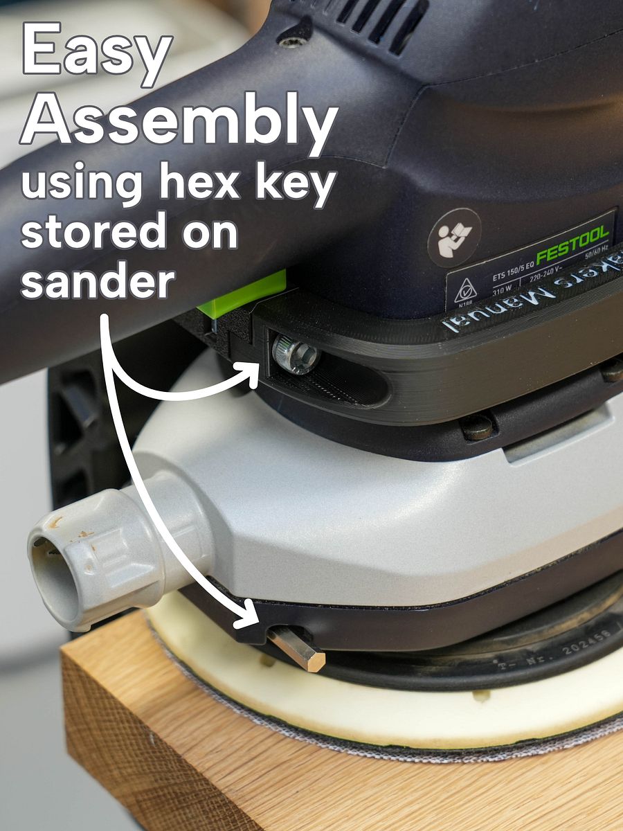 Edge Guide for Festool ETS 150 EQ Sander product image (4)
