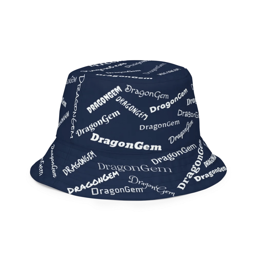 DragonGem Navy Reversible Bucket Hat product image (3)