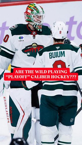 Are the Wild playing “playoff” caliber hockey???

Search “10kTV” on YouTube or anywhere you get your podcasts for the full ep...