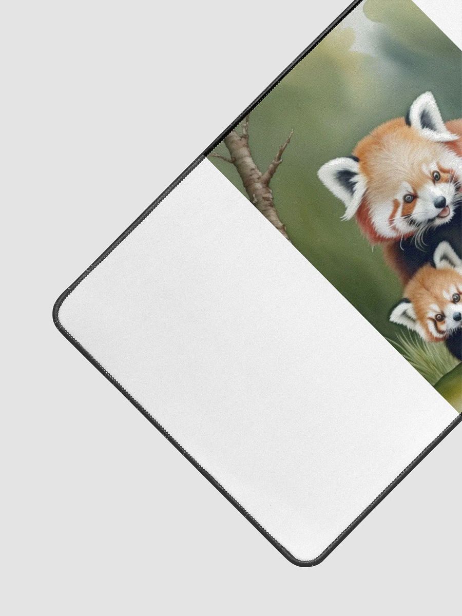 Red Panda Family Desk Mat product image (3)