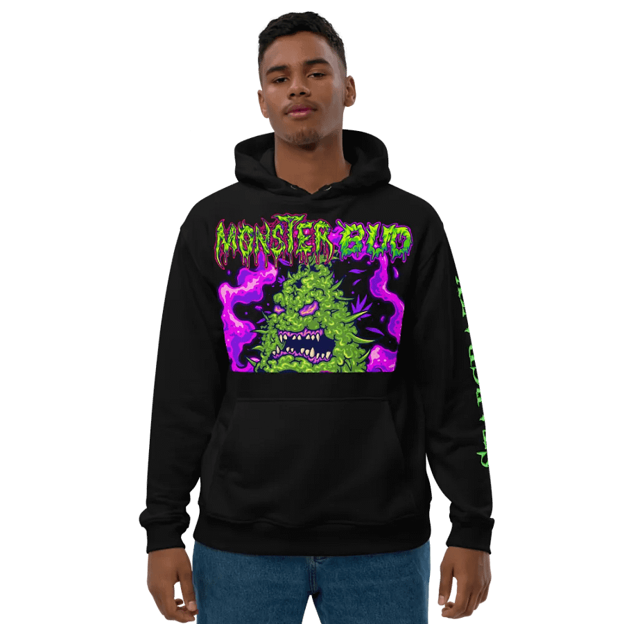 Monster Bud Stabcrazy heavy duty hoodie product image (1)