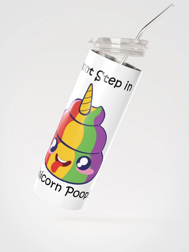 Unicorn poop tumbler product image (2)