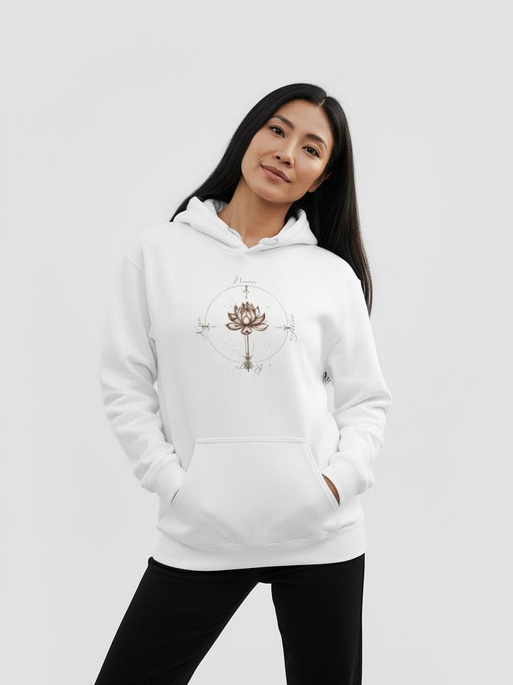 Nam Myoho Renge Kyo: Lotus da Vinci Unisex Hoodie product image (2)
