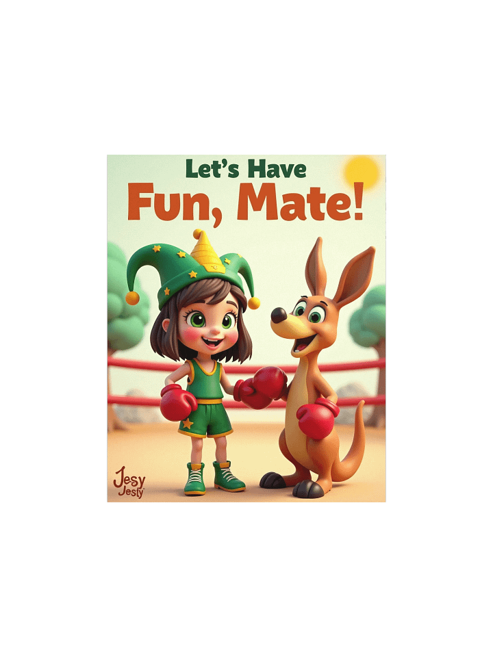 JessyJesty Kangaroo Enhanced Matte Paper Poster product image (1)