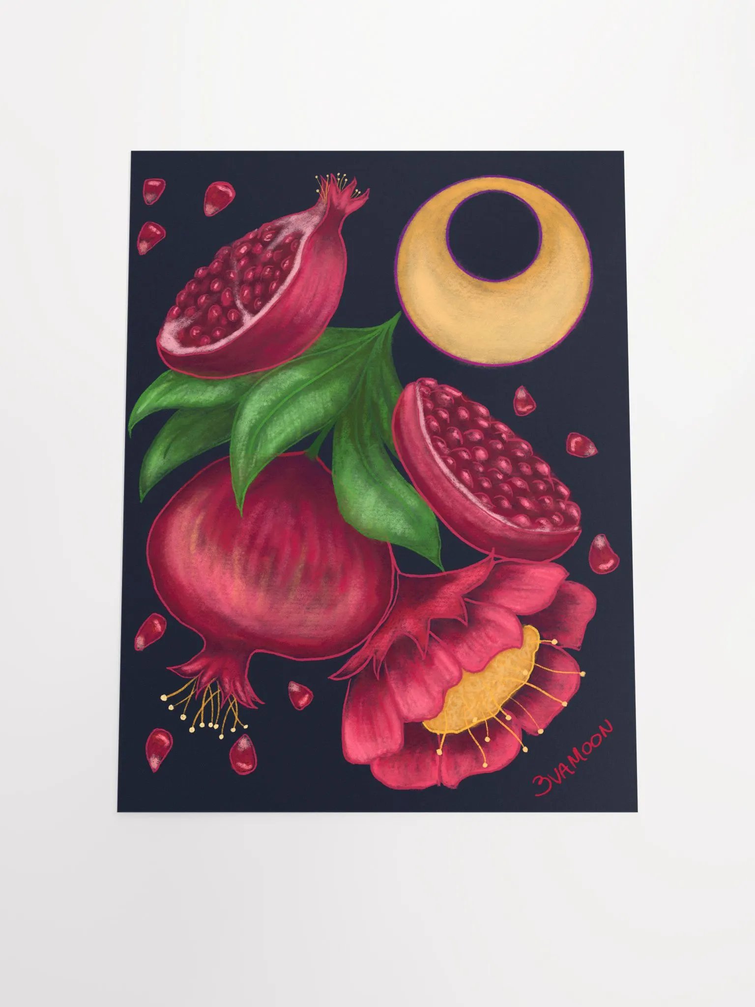 Pastel Poms POSTER PRINT 12
