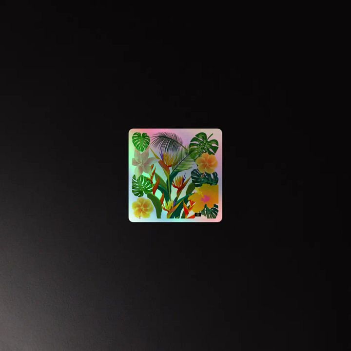 Tropical Hues Holographic Sticker Pack product image (4)