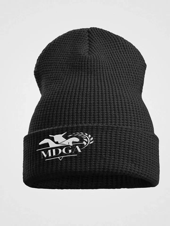 MDGA Logo Waffle Beanie product image (1)