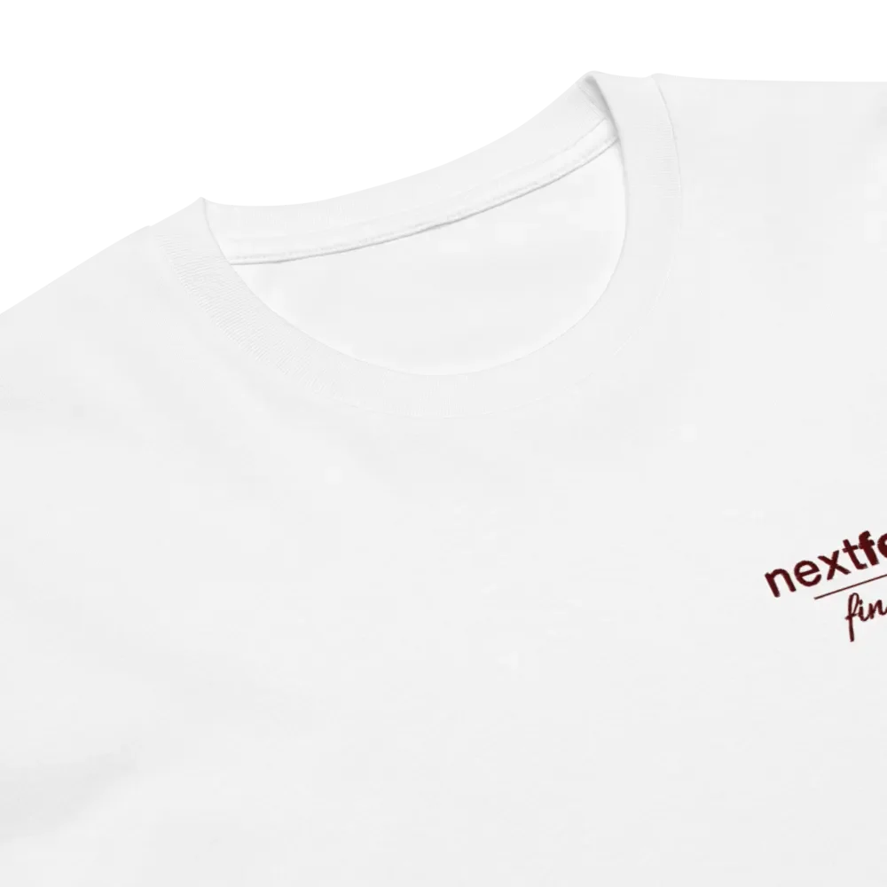 Supreme Comfort Premium Cotton Unisex Tee with Maroon Logotype product image (8)