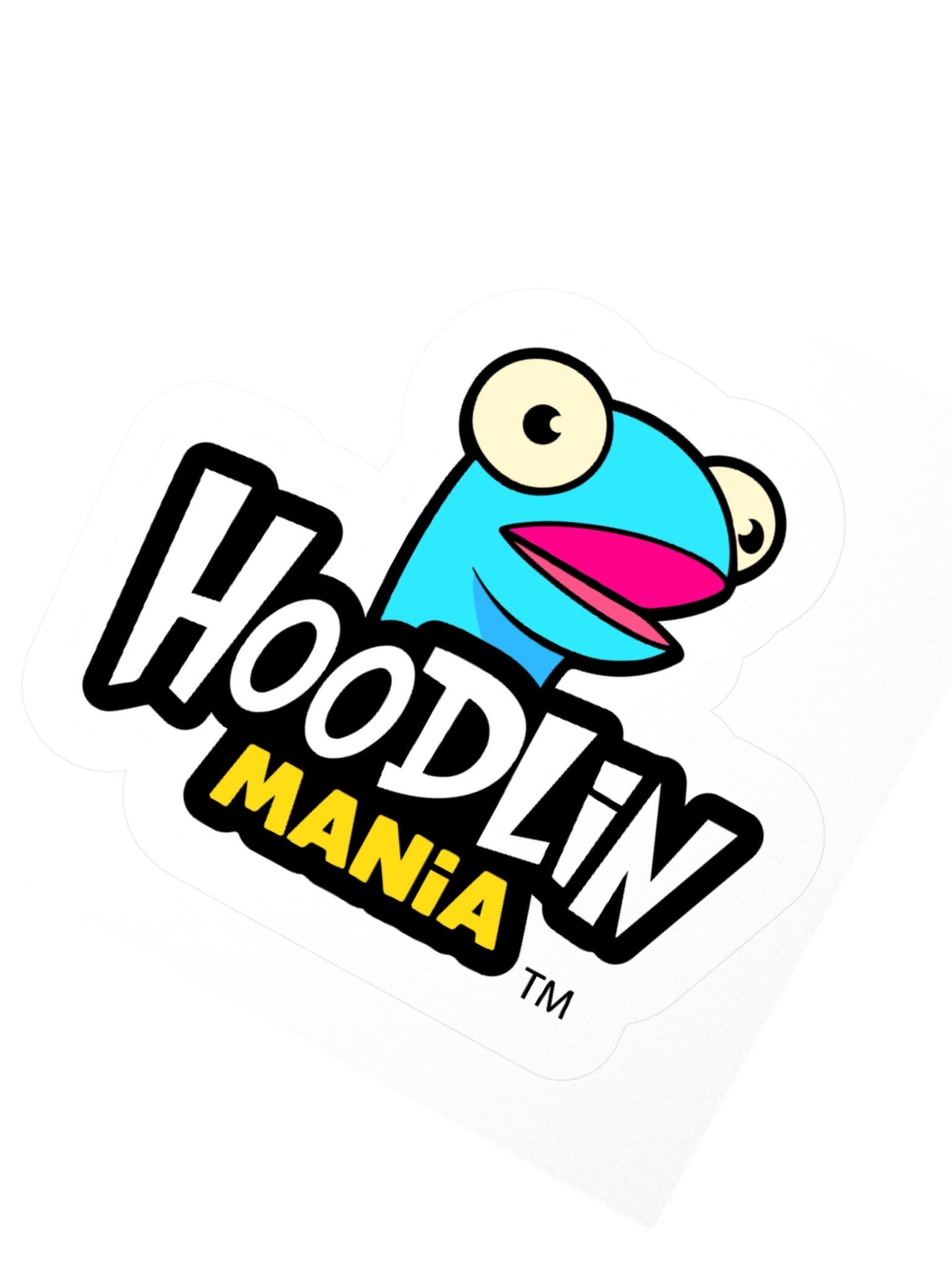 Hoodlin Mania Logo Sticker product image (5)
