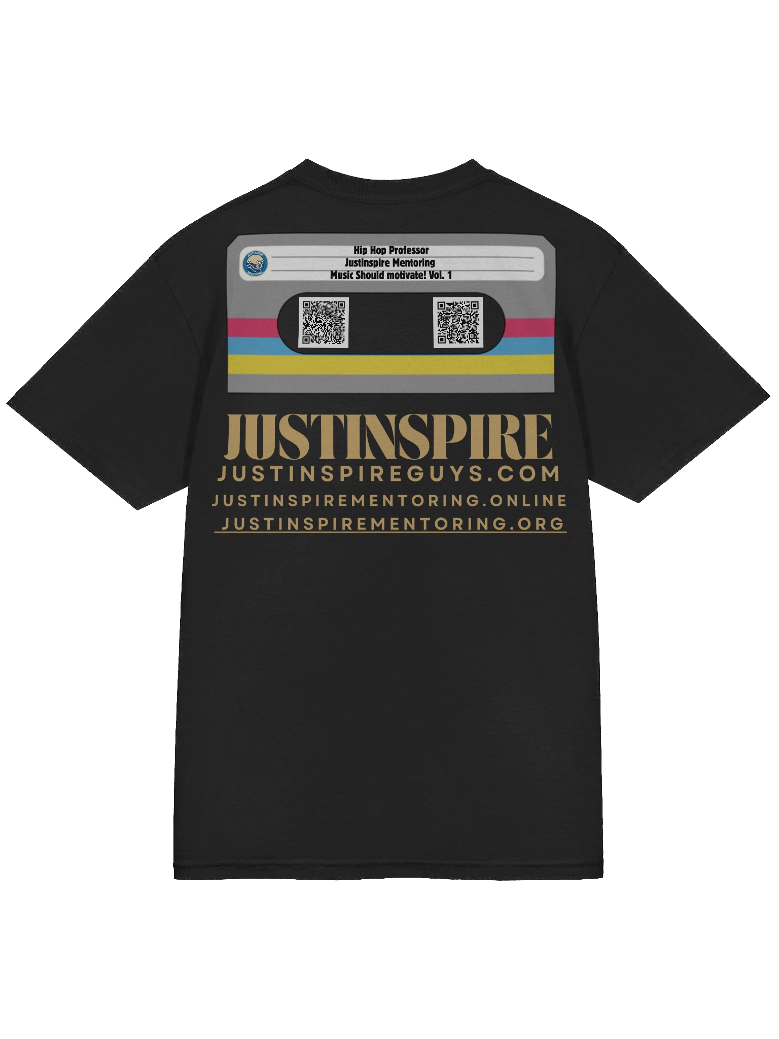 The Mentorship Drop Tee – Core Silhouette Edition (QR Back) product image (45)
