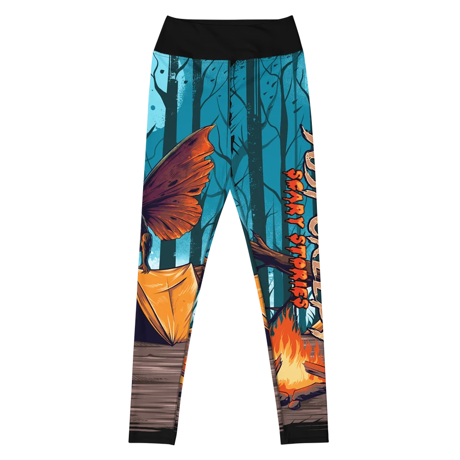 Eerie MothMan Forest Yoga Leggings product image (31)