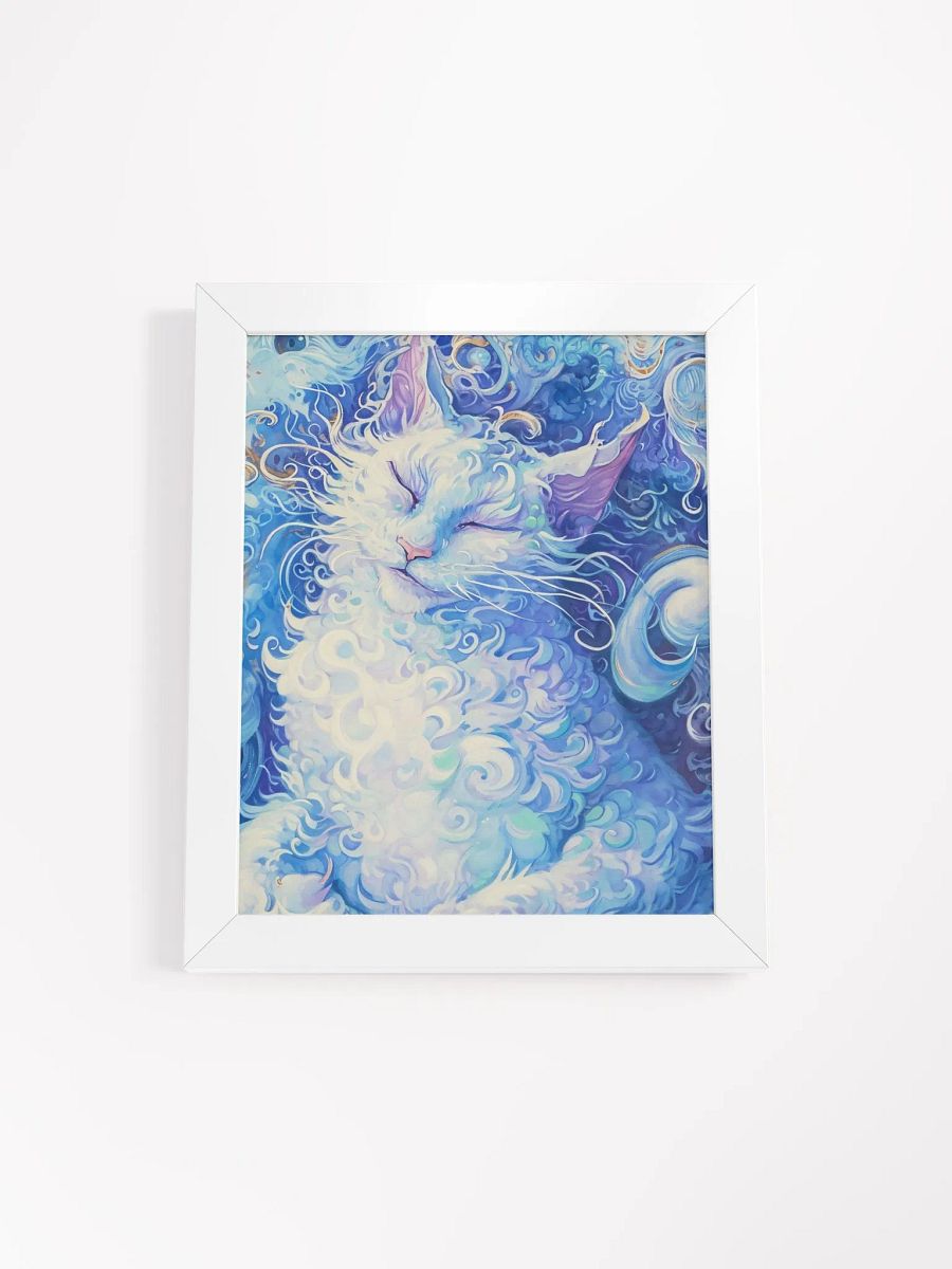 Serenity Cat Framed Matte Poster product image (1)