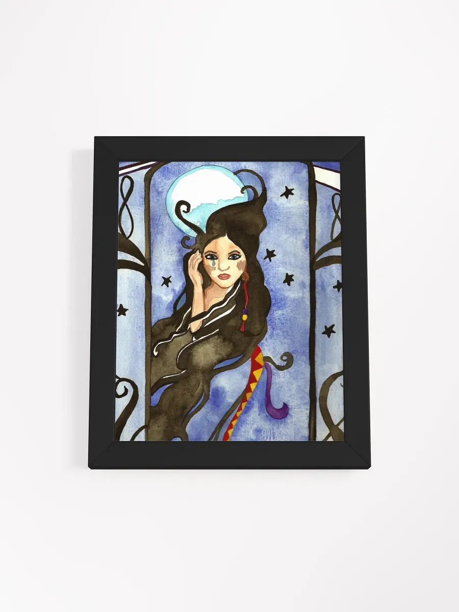Kuutar Goddess Of The Moon Framed Print product image (3)