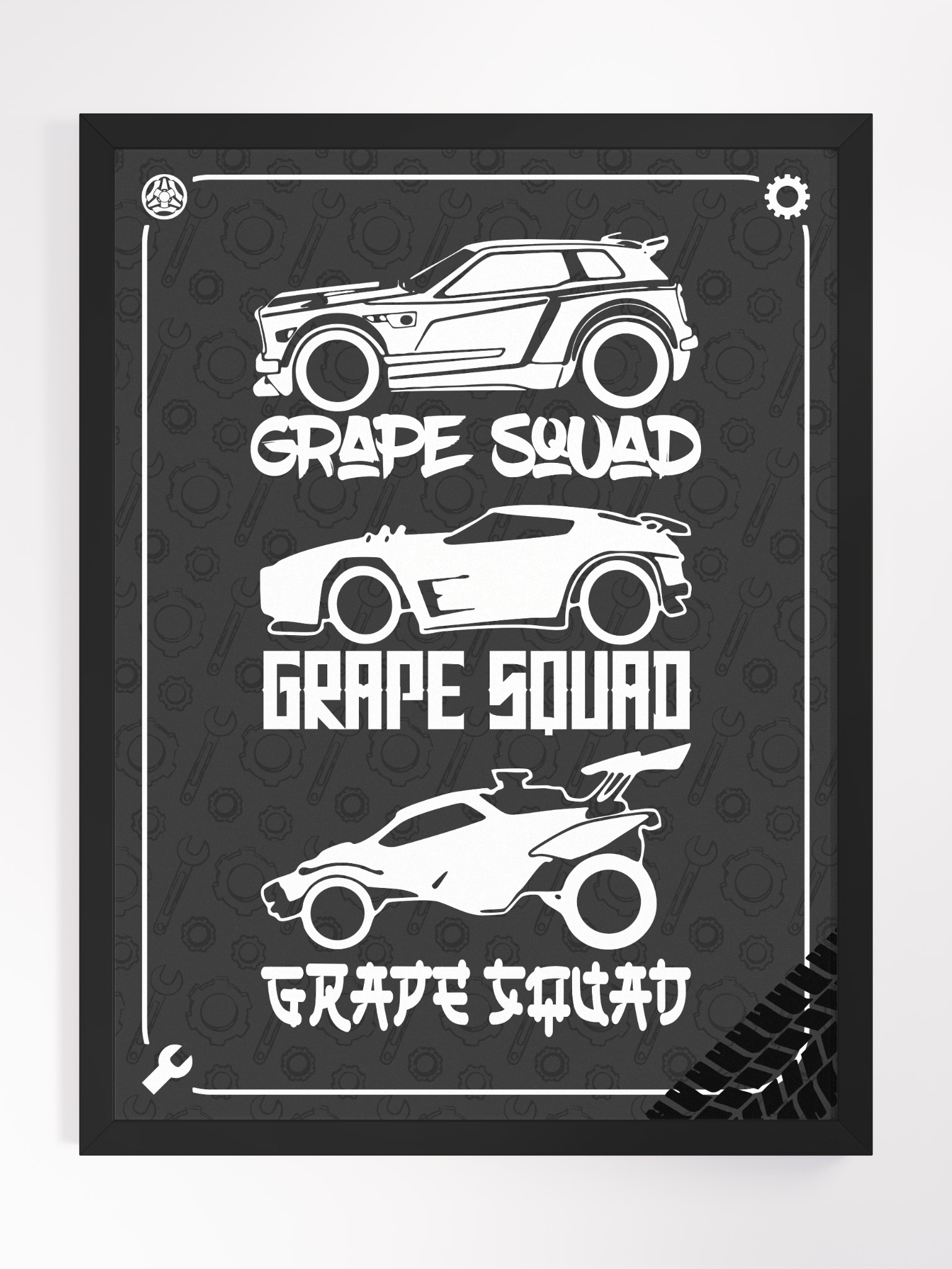 The Grape Garage Framed Poster product image (5)