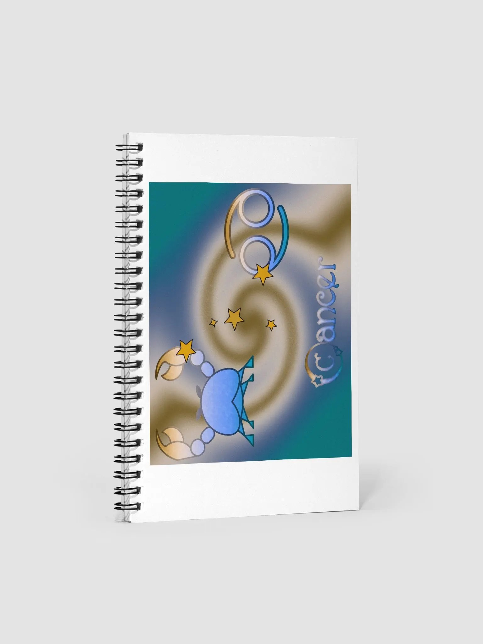 Starry Taurus Spiral Notebook product image (1)