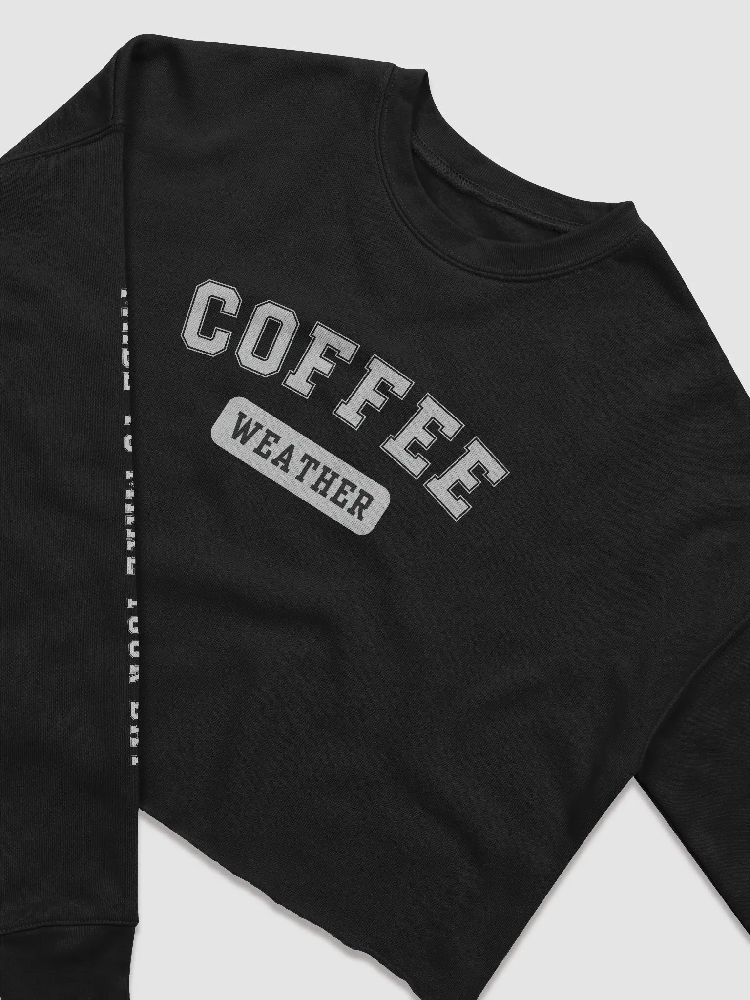 Coffee Weather | Crop Crewneck Edition product image (11)