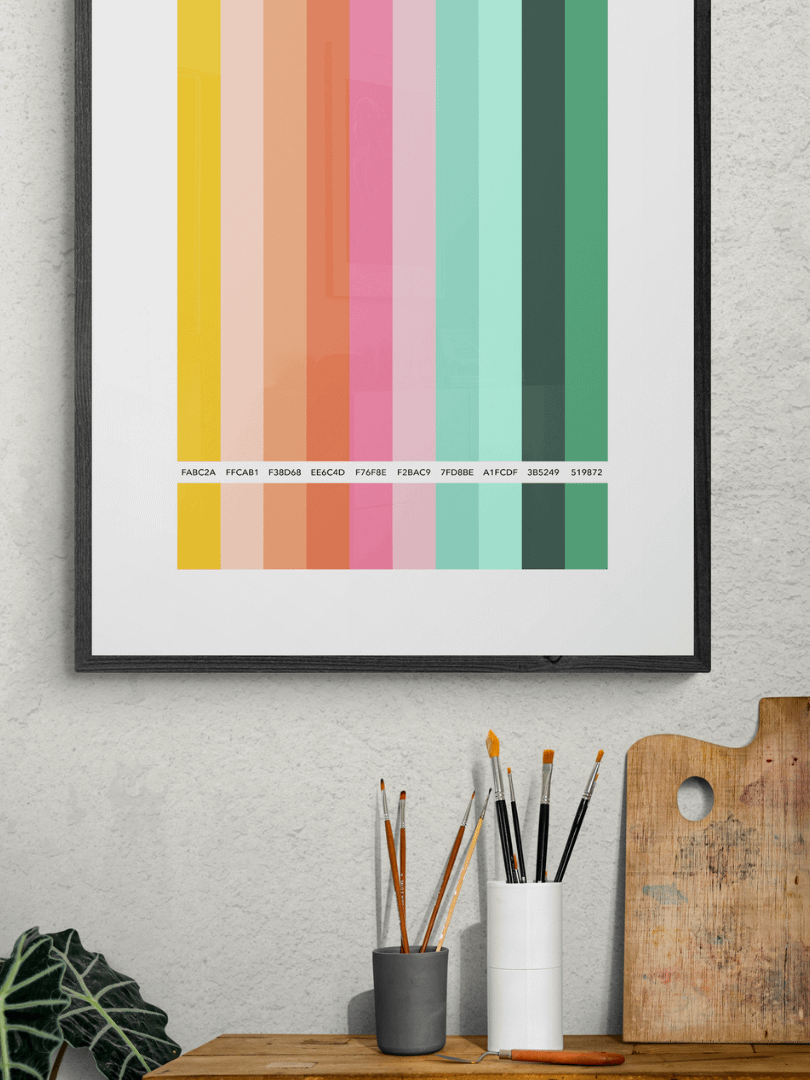 COLOR PALETTE 012 • WALLART DECOR product image (4)