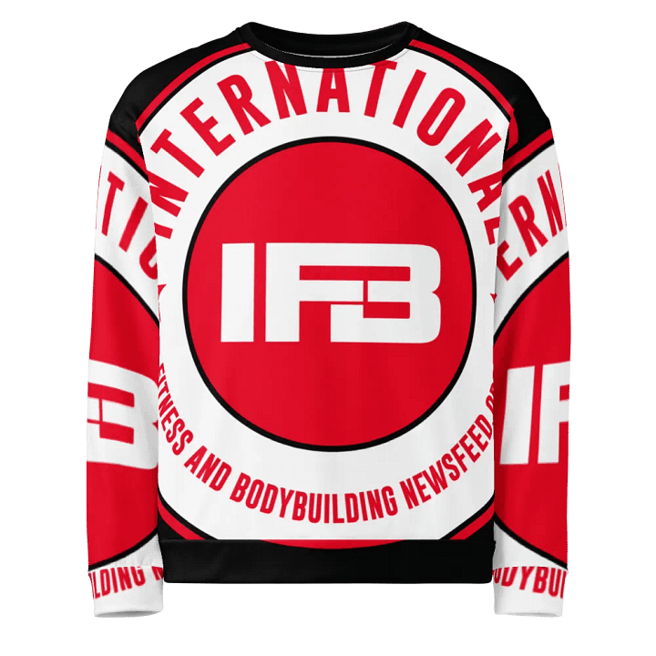 IFBNewsfeed.Org's All-Over Print Recycled Unisex Sweatshirt product image (1)