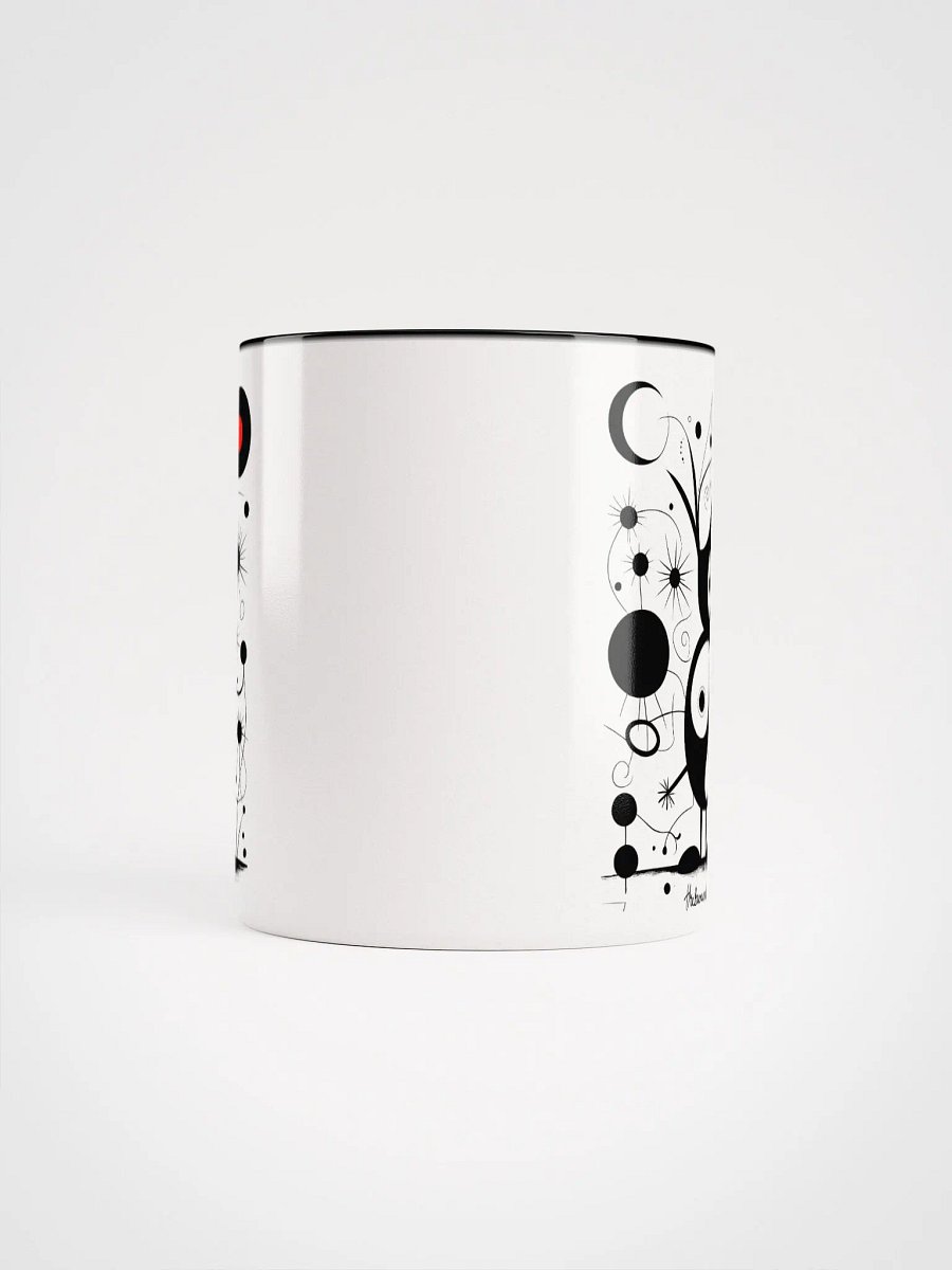 White Ceramic Mug with Colors Inside product image (5)