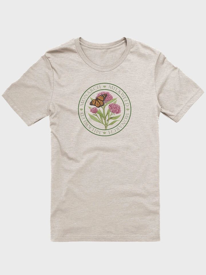Monarch/Milkweed Circle T-Shirt product image (1)