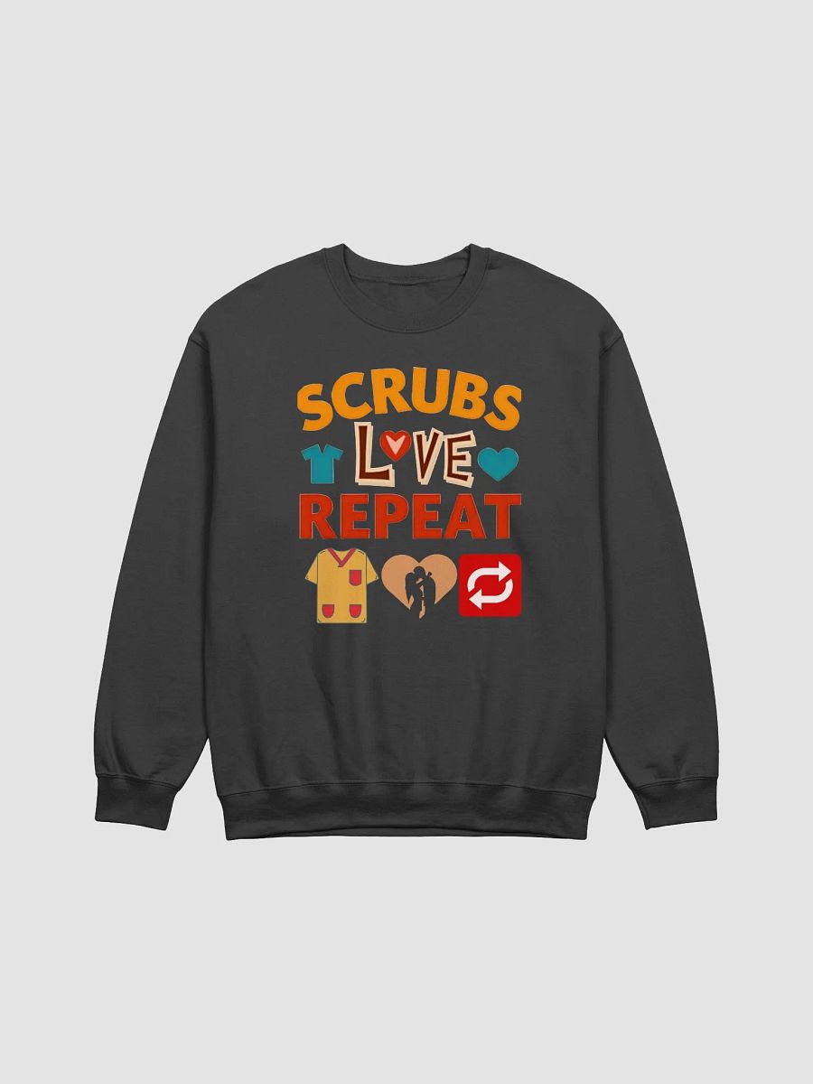 Love Scrubs Repeat Crewneck Sweatshirt product image (12)