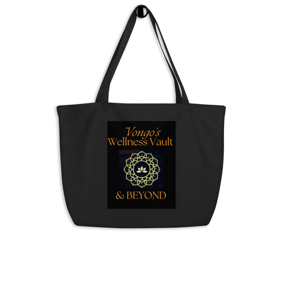 Lotus Serenity Organic Tote_Black product image (4)
