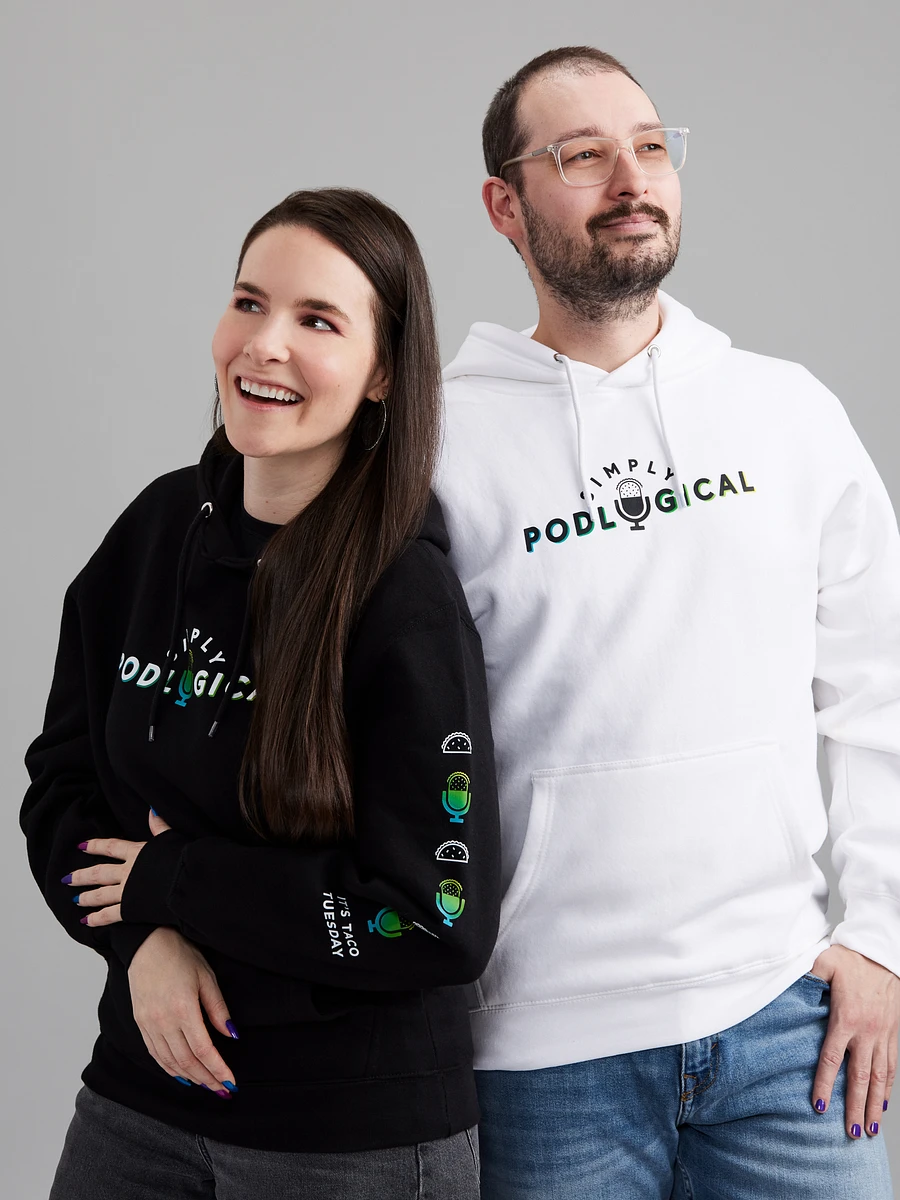 SimplyPodLogical Hoodie (White) product image (3)