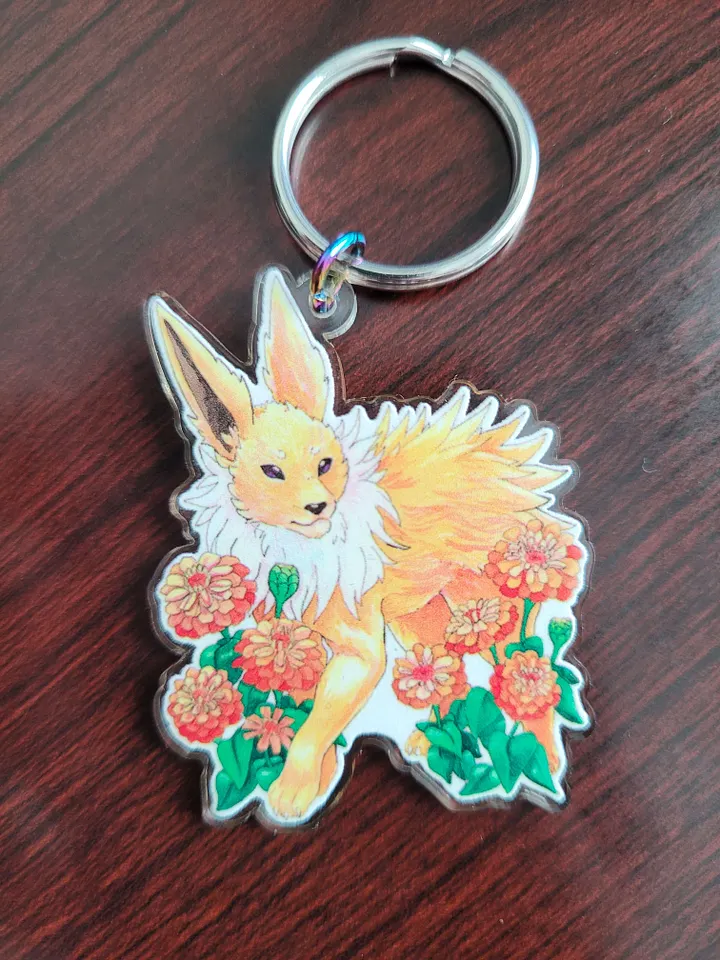 Jolteon Acrylic Charm product image (1)