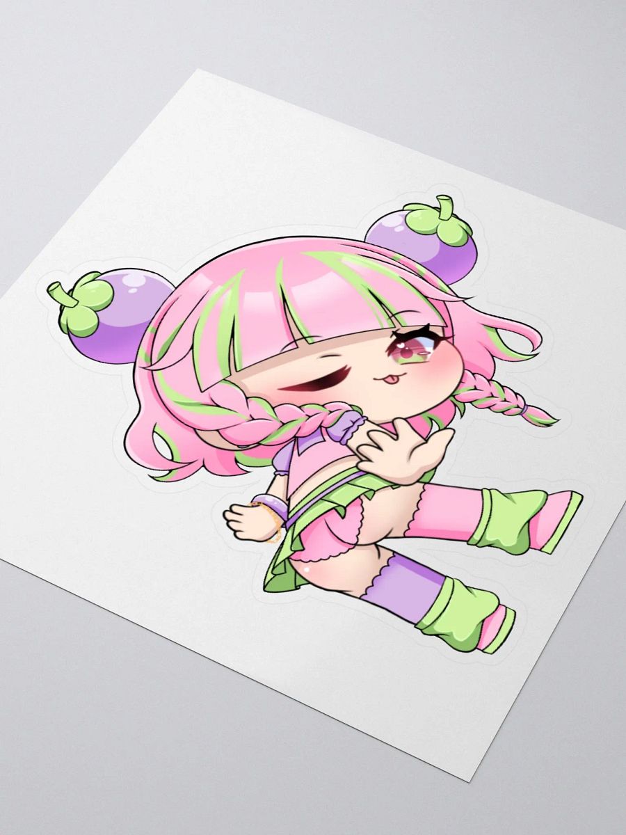 Mangosteen Bootie Sticker - Winky Version (3x3
