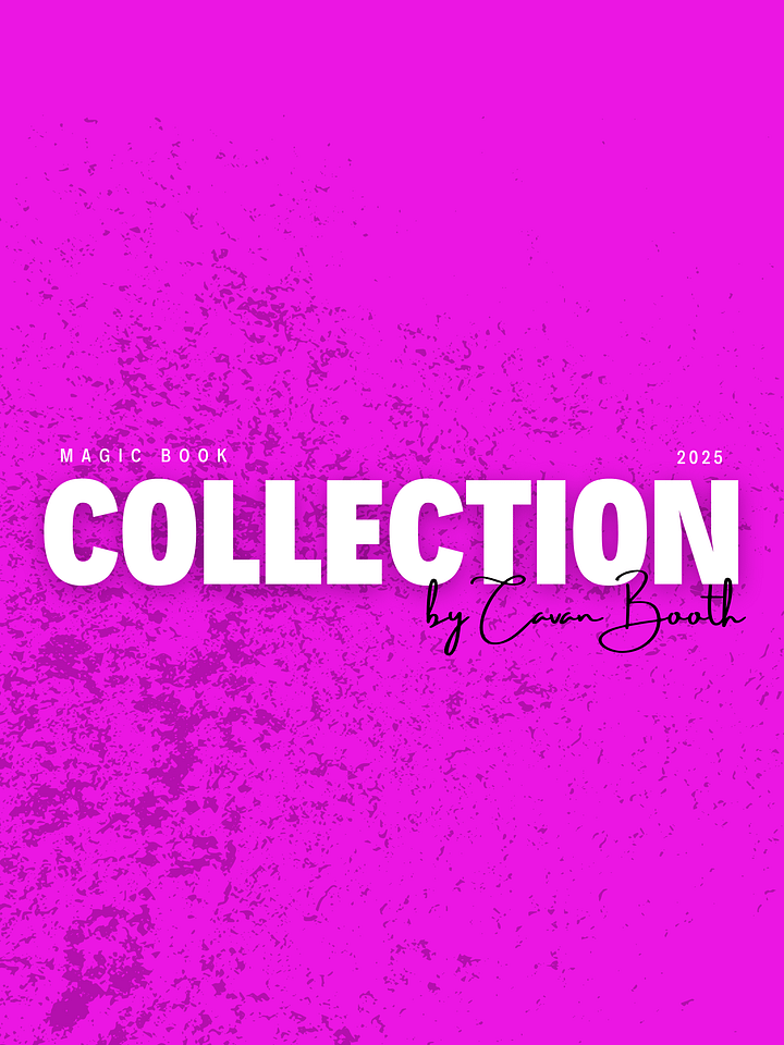Cavan Booth Magic Book Collection (Digital PDFs) product image (1)