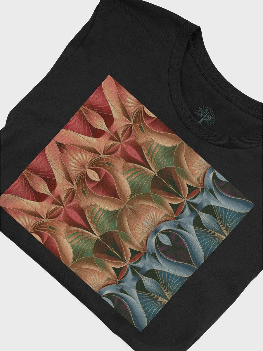 Graphic Grove Unisex T-Shirt with Gradient Wave Design product image (7)