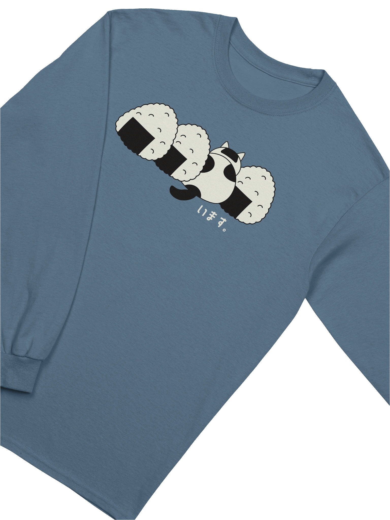 Rice Ball Cat - Unisex Adult Long Sleeve T-shirt product image (11)